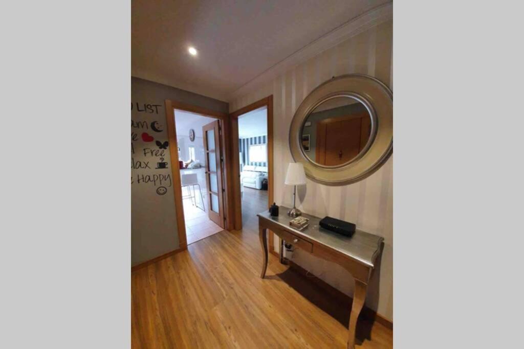 Apartamento Con Vistas Al Mar, Piscina Y Parking Apartment Sanxenxo Bagian luar foto