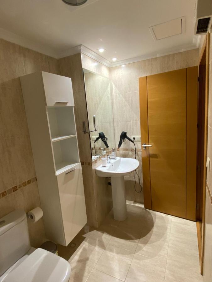 Apartamento Con Vistas Al Mar, Piscina Y Parking Apartment Sanxenxo Bagian luar foto